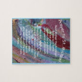 8x10-inch 110-stuk St. Michael's Prayer  Legpuzzel (Horizontaal)