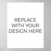 8x10-inch afdrukken van gebaren/Posters (verticaal Poster (Voorkant)