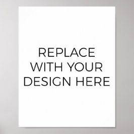 8x10-inch afdrukken van gebaren/Posters (verticaal Poster