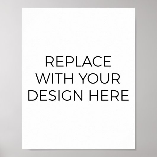 8x10-inch afdrukken van gebaren/Posters (verticaal Poster (Voorkant)