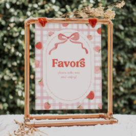 8x10 Inch Berry Party Favorieten Teken