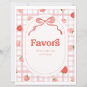 8x10 Inch Berry Party Favorieten Teken (Voorkant)