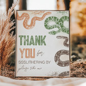 8x10 Inch Bewerkbare Snake Party Voorkeur Teken