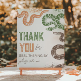 8x10 Inch Bewerkbare Snake Party Voorkeur Teken