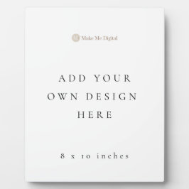 8x10 inch Poster teken Fotoplaat