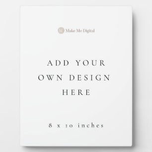 8x10 inch Poster teken Fotoplaat