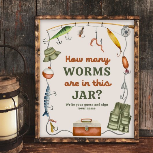 8x10 inch Raad eens hoeveel er Gevist zijn