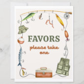 8x10 Inch Vist Favors Sign (Voorkant)