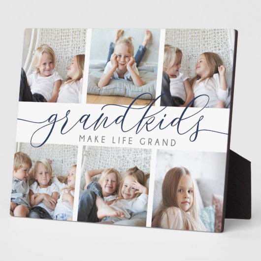 8x10 kleinkinderen maken het leven groot | Fotocol Fotoplaat (Zijkant)