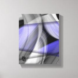 8x10" Lavendel Moon Trend Abstracte Art Violet Canvas Afdruk