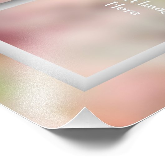  8x10 lijst met één afbeelding foto afdruk (Hoek)