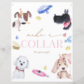 8x10 Maak een hondenhalsband teken (Voorkant)