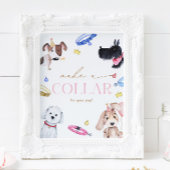 8x10 Maak een hondenhalsband teken