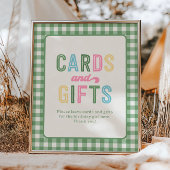 8x10 Meisjes Camping Kaarten en Geschenken Teken
