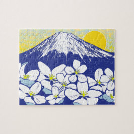 8x10 MT Fuji Puzzle voor kleurenblinden Legpuzzel