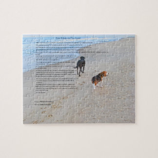 8x10 Photo Puzzle met tin Legpuzzel