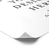 8x10 Poster - Landschap (Hoek)