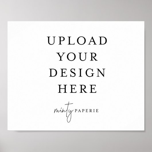 8x10 Poster - Landschap (Voorkant)