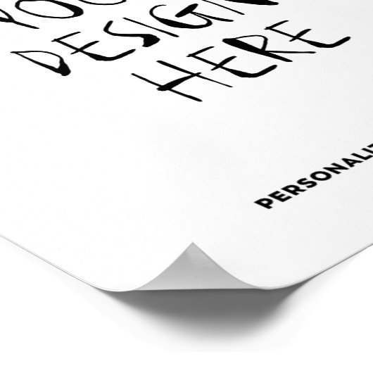 8x10 Poster - Portret (Hoek)