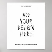 8x10 Poster - Portret (Voorkant)