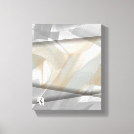 8x10" Sandy Tornado Trend Abstracte Kunst Beige Canvas Afdruk