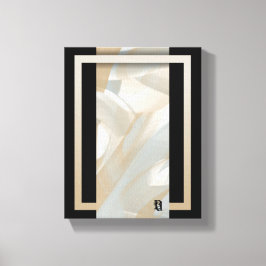 8x10" Sandy Tornado Trend Abstracte Kunst Beige Canvas Afdruk