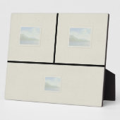 8x10 tablet Plaque - 3 Afbeeldingen onder pano Fotoplaat