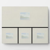 8x10 tablet Plaque met 4 afbeeldingen Fotoplaat (Voorkant)