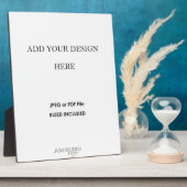 8x10" Tafelplaat met Stand Printing Fotoplaat (Zijkant)