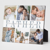 8x10 vaders Dag Kinder Foto Collage Fotoplaat (Zijkant)