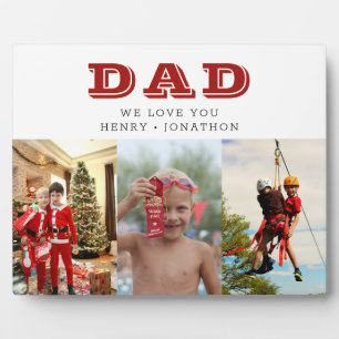 8x10 vaders Dag Kinder Foto Collage Fotoplaat