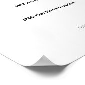 8x10" Wall Art Poster Printing (Hoek)