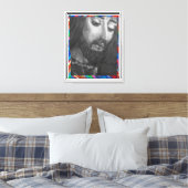 #8x10 #White Frame# LIENZO Canvas Afdruk (Insitu (Slaapkamer))