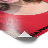 8x10 "YANA IN RED" Foto Afdruk (Hoek)