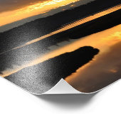 8x10 zonnereflectie foto afdruk (Hoek)