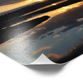 8x10 zonnereflecties foto afdruk (Hoek)