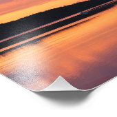 8x10 zonsopgang op het geluid foto afdruk (Hoek)