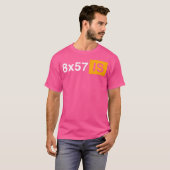 8x57 is een historische Ordnance geweer jacht muni T-shirt (Voorkant volledig)