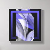 8x8" Lavendel Moon Trend Abstracte Art Violet Canvas Afdruk (Voorkant)