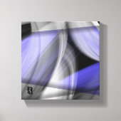 8x8" Lavendel Moon Trend Abstracte Art Violet Canvas Afdruk (Voorkant)