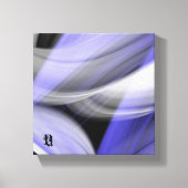 8x8" Lavendel Moon Trend Abstracte Art Violet Canvas Afdruk (Voorkant)