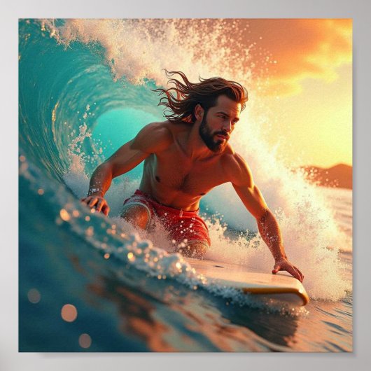 8x8 Vierkant Poster (Voorkant)