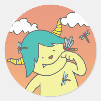 9月モンスターシール。 RONDE STICKER