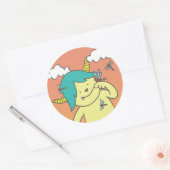 9月モンスターシール。 RONDE STICKER (Envelop)