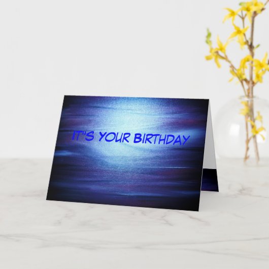 90036, het is uw verjaardag kaart (Gele Bloem)