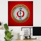 [900] Japanse kalligrafie - Karate-do Poster (Thuiskantoor)