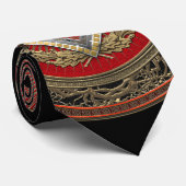 [900] Master Mason - Gold Square & Compass Stropdas (Opgerold)