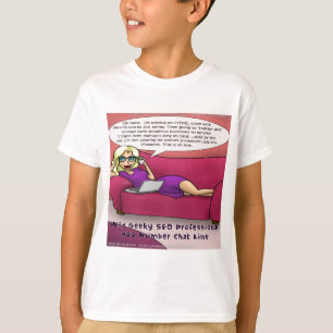 900 Nummer Geeky SEO Meiden Gaan T-shirt
