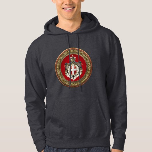 [900] Orde van Malta - Mom-wapenschild Hoodie (Voorkant)
