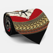 [900] Orde van Malta - Mom-wapenschild Stropdas (Opgerold)